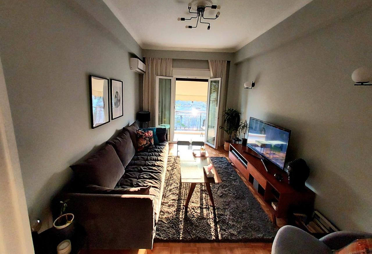 Fully Equiped Design Apartment With Excellent View/ Easy Parking เอเธนส์ ภายนอก รูปภาพ