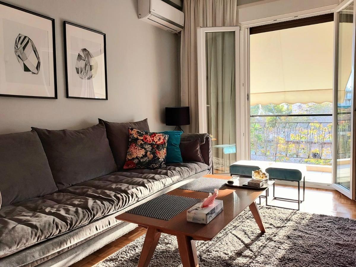 Fully Equiped Design Apartment With Excellent View/ Easy Parking เอเธนส์ ภายนอก รูปภาพ